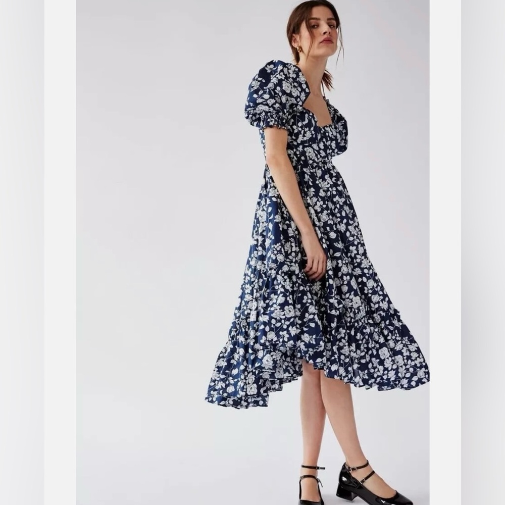 Selkie Buckingham French Ritz Dress in 3X